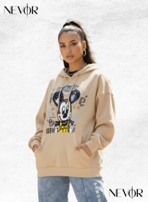 Girls’ Graphic Hoodie (One Size)
